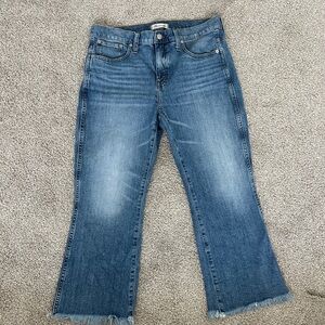 Madewell Classic Blue Wide Leg Jeans